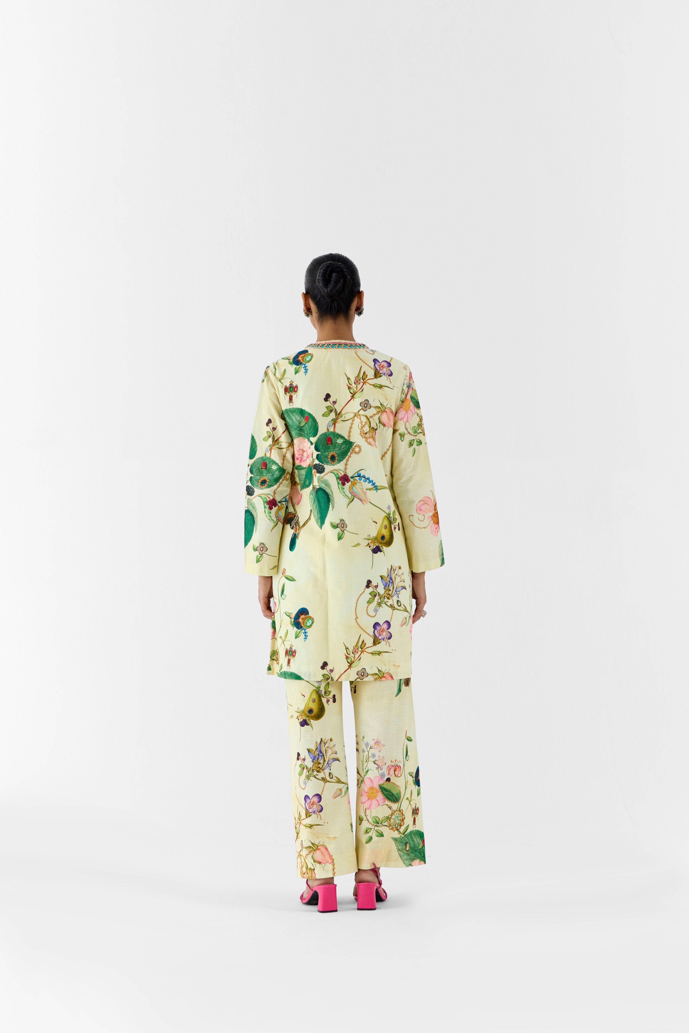 BLOSSOM STONEWORK KURTA & PANTS