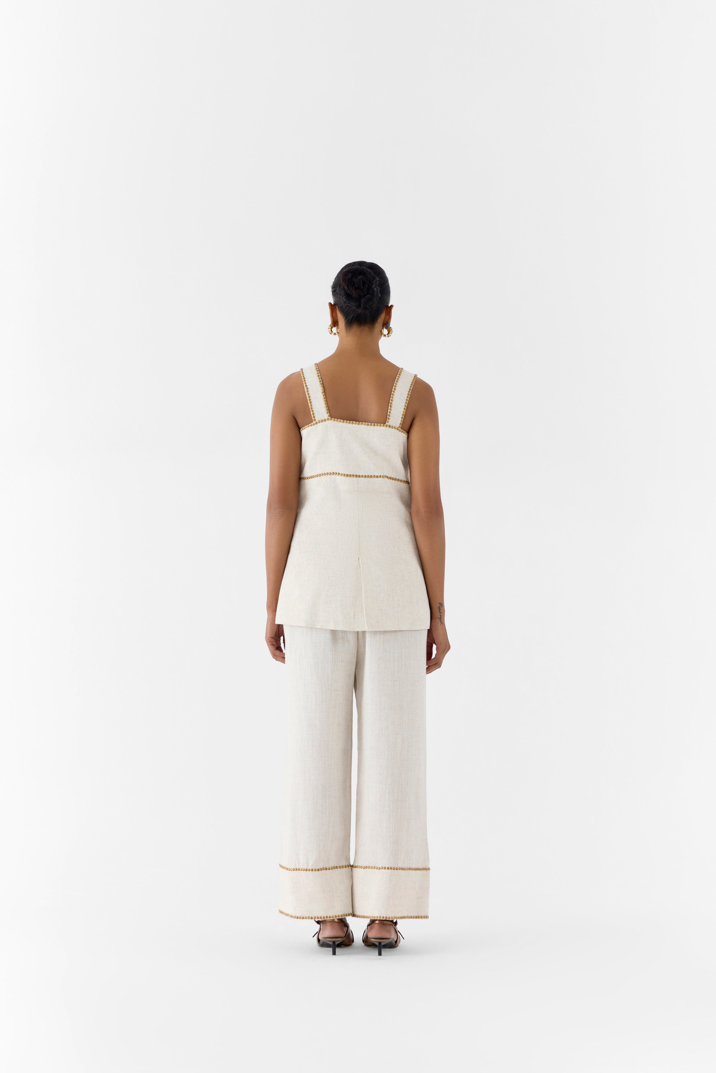 PEARL LINEN BLAZER & TROUSERS