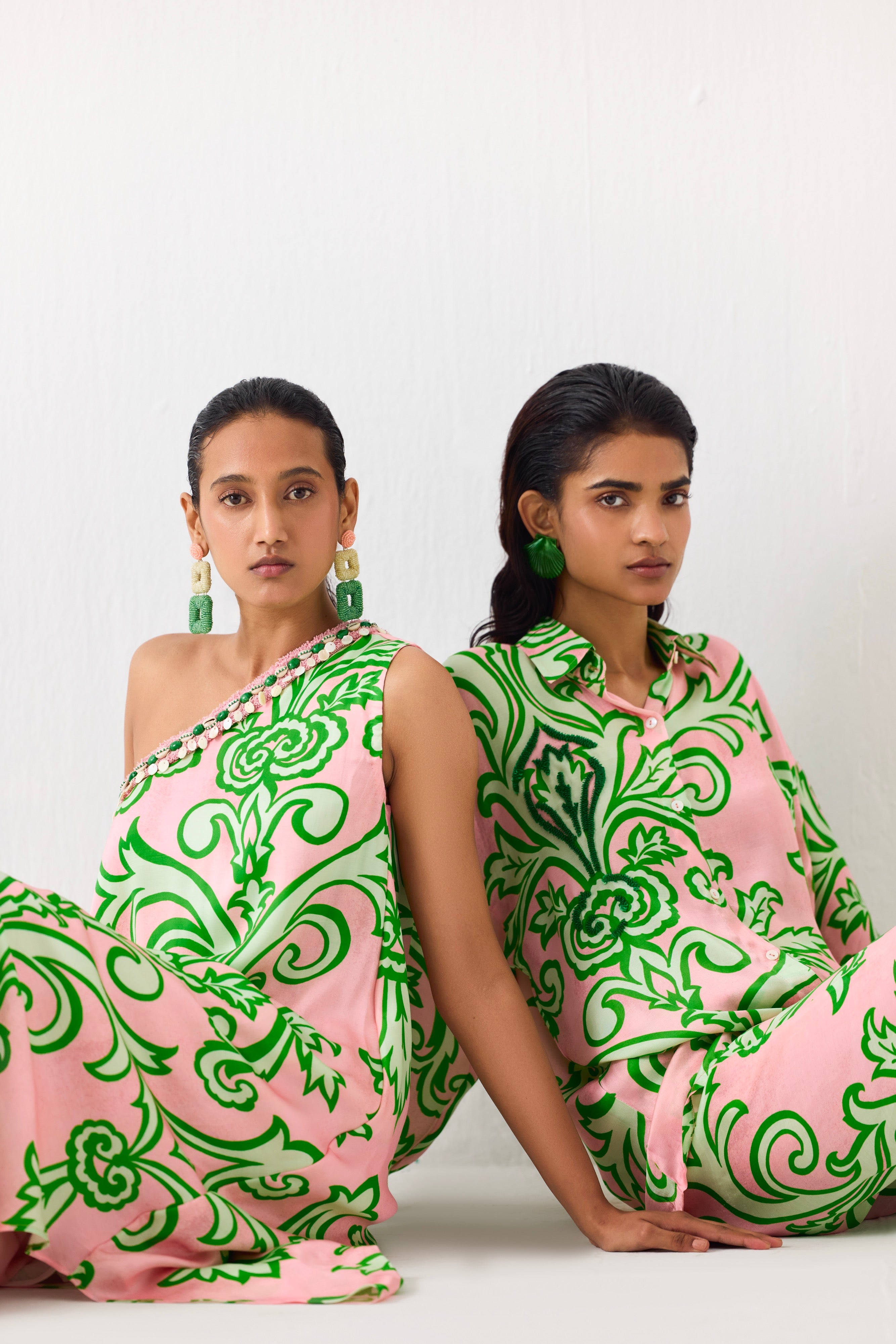 LA PAZ ONE SHOULDER KURTA & PANTS