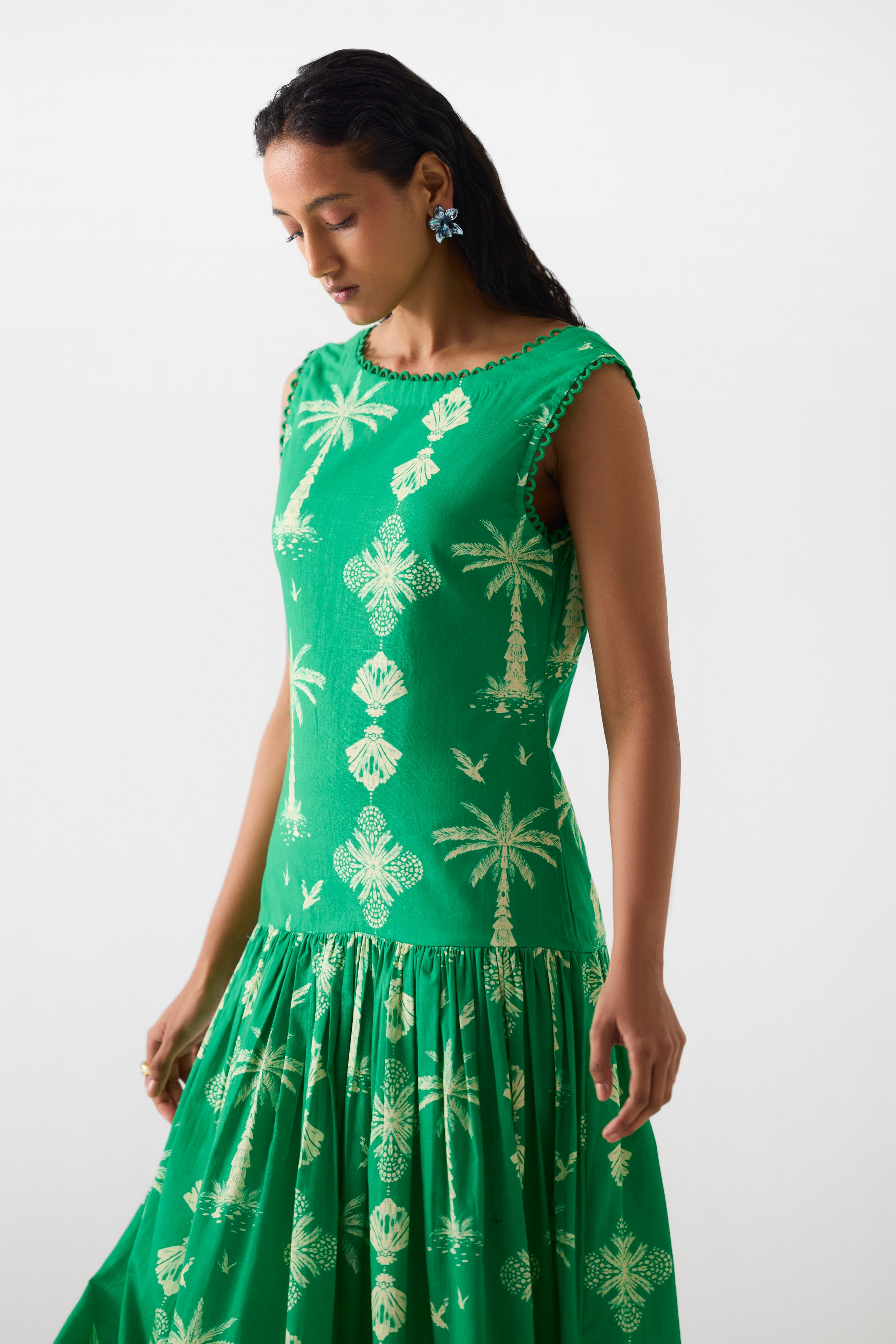 SAGO PALM LONG DRESS