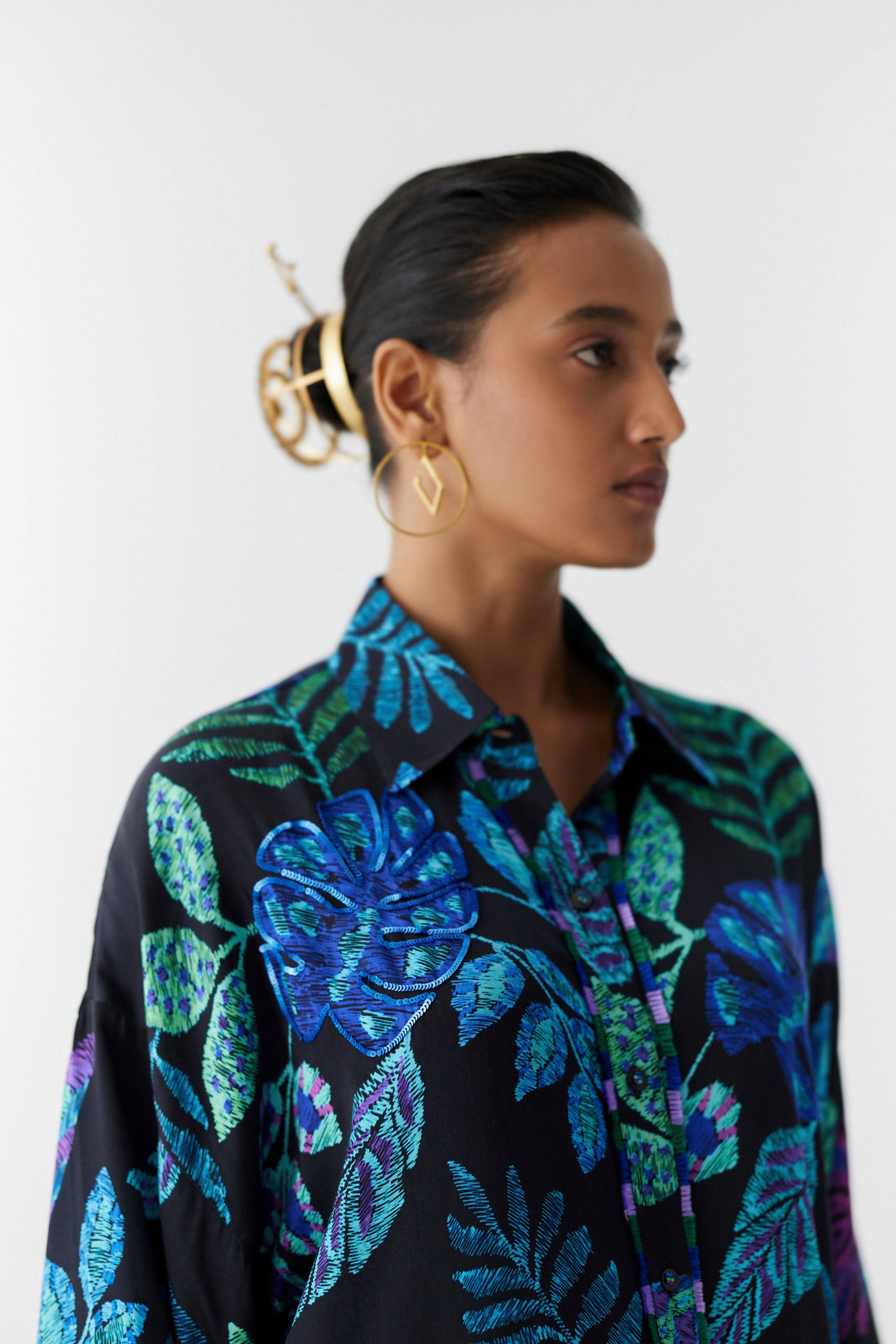 BLACK JUNGLE SHIRT AND PANTS CO-ORD