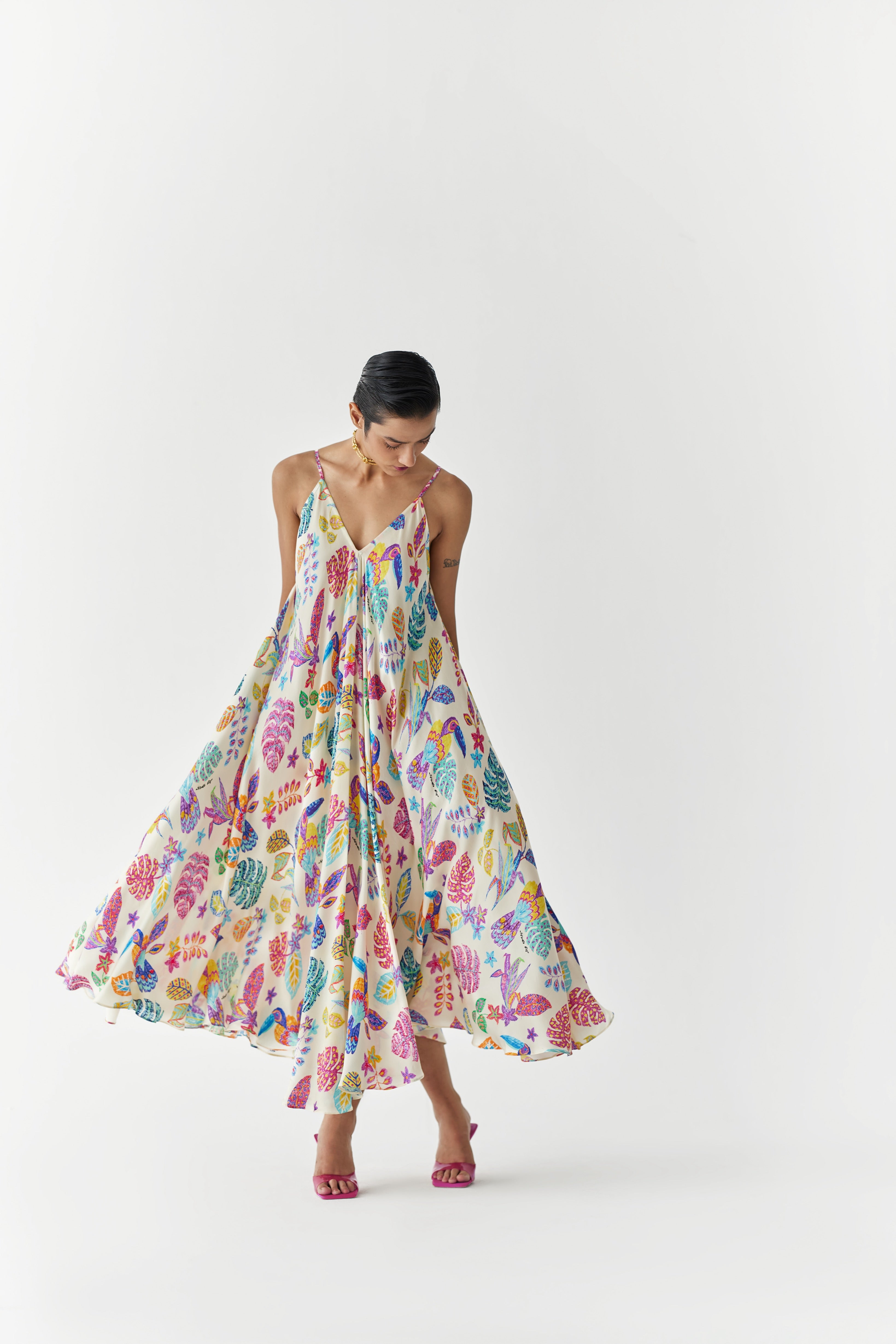 AMAZON STRAPPY DRESS