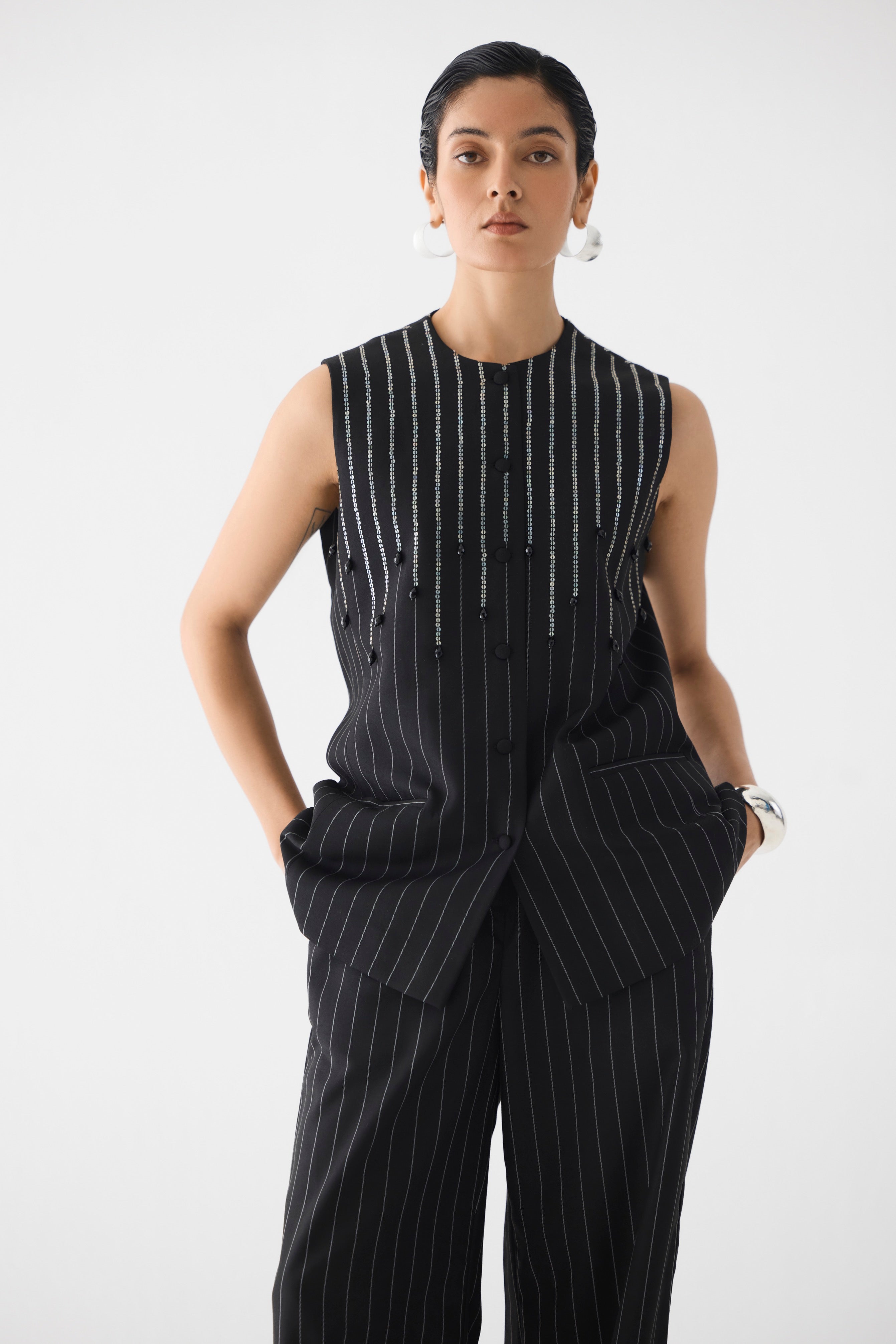 RAINDROP BLAZER & PANTS