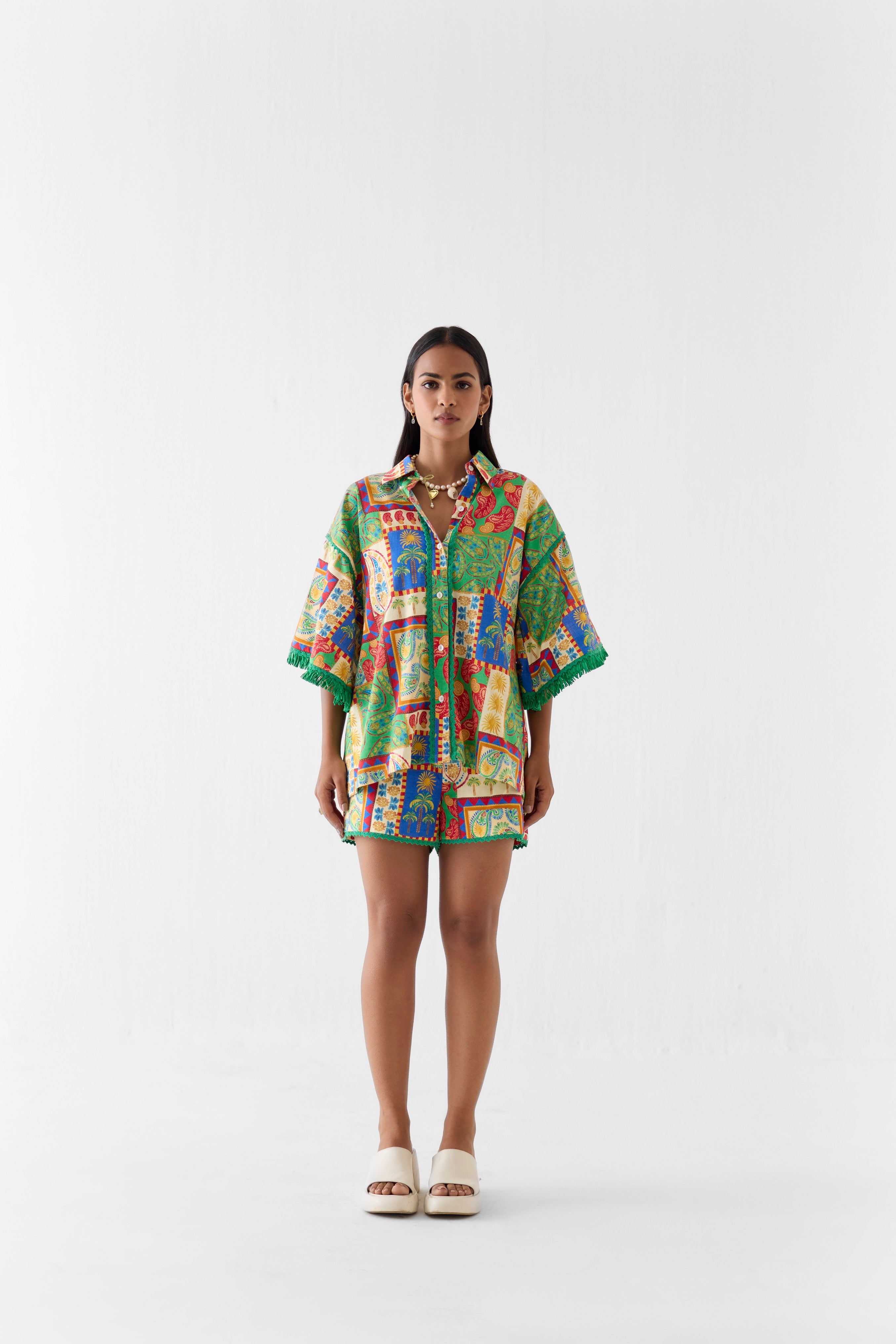 JOHARI SHIRT & SHORTS CO-ORD