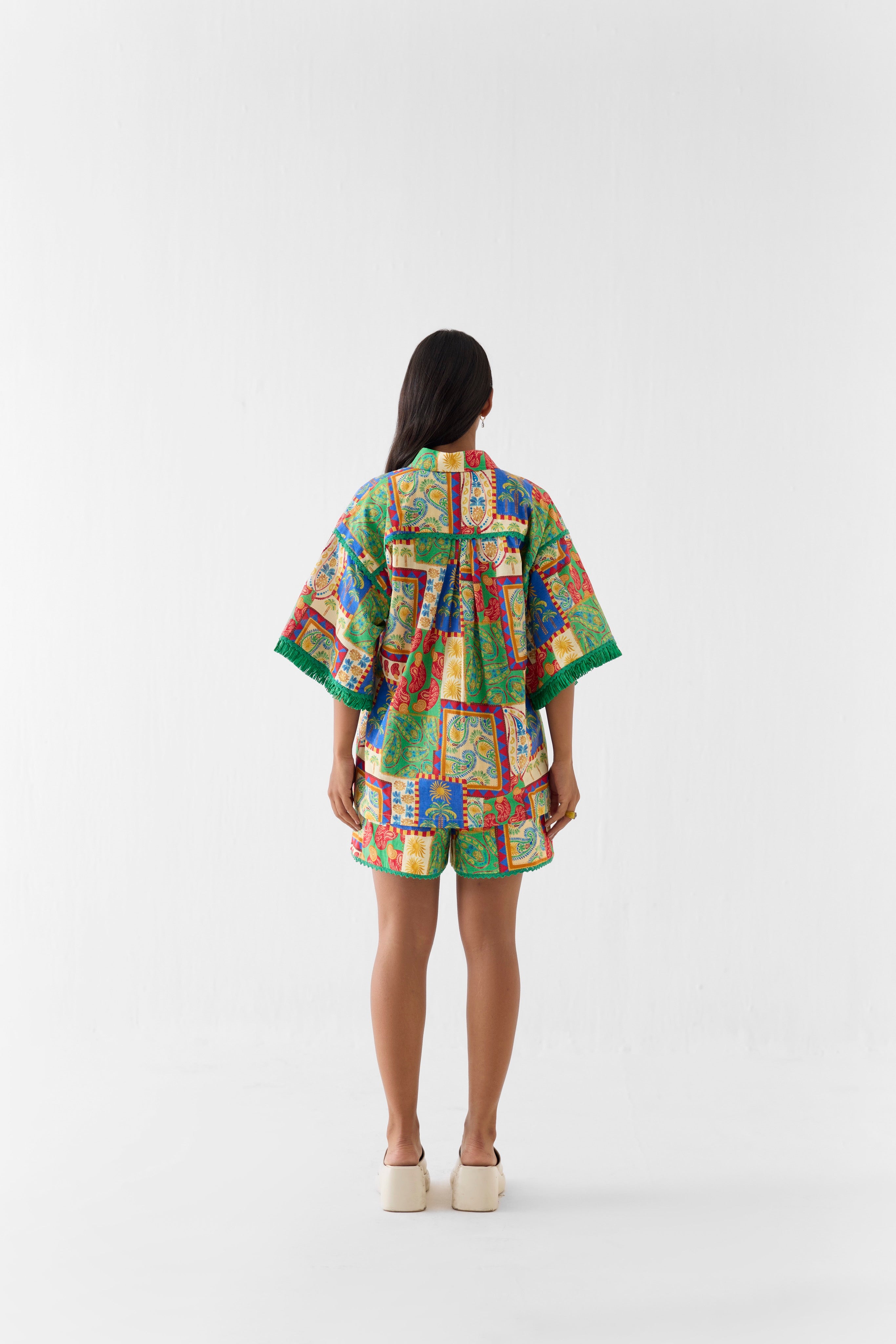 JOHARI SHIRT & SHORTS CO-ORD