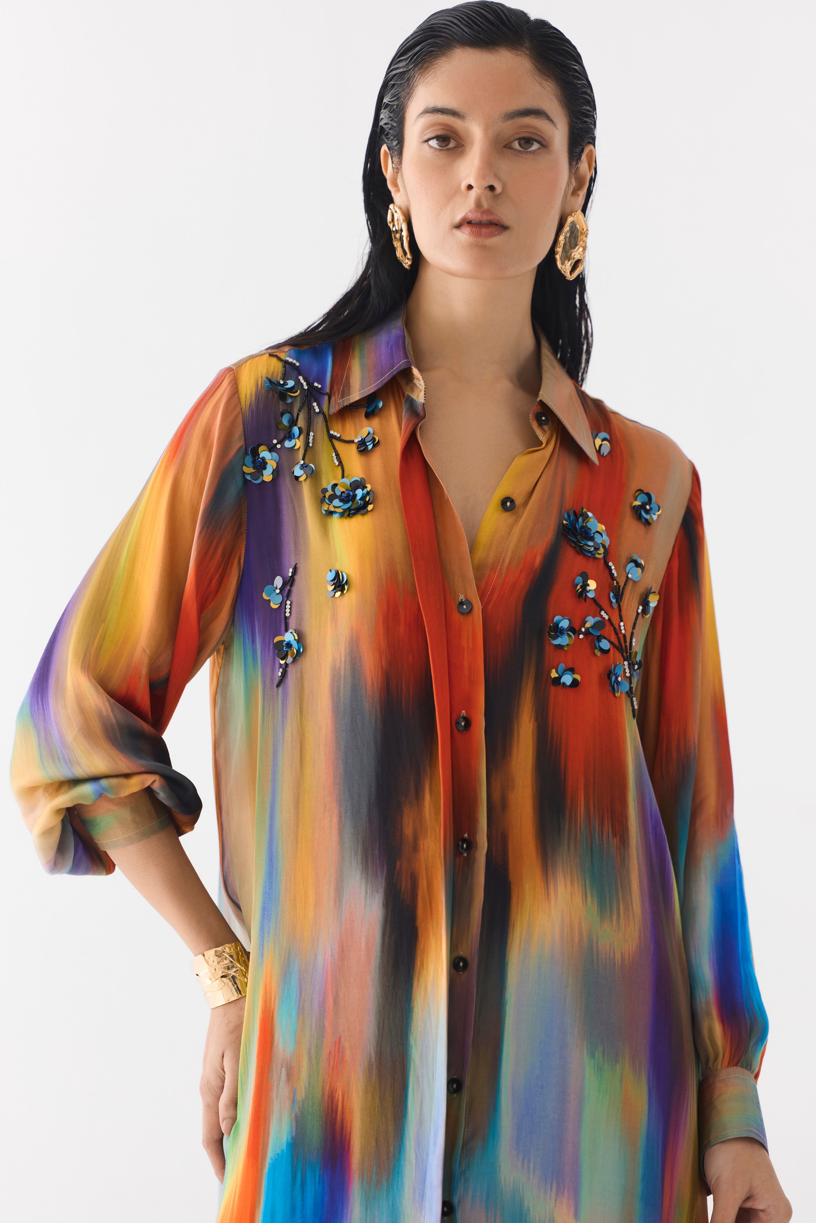 NIGHT QUEEN KURTA SHIRT & PANTS