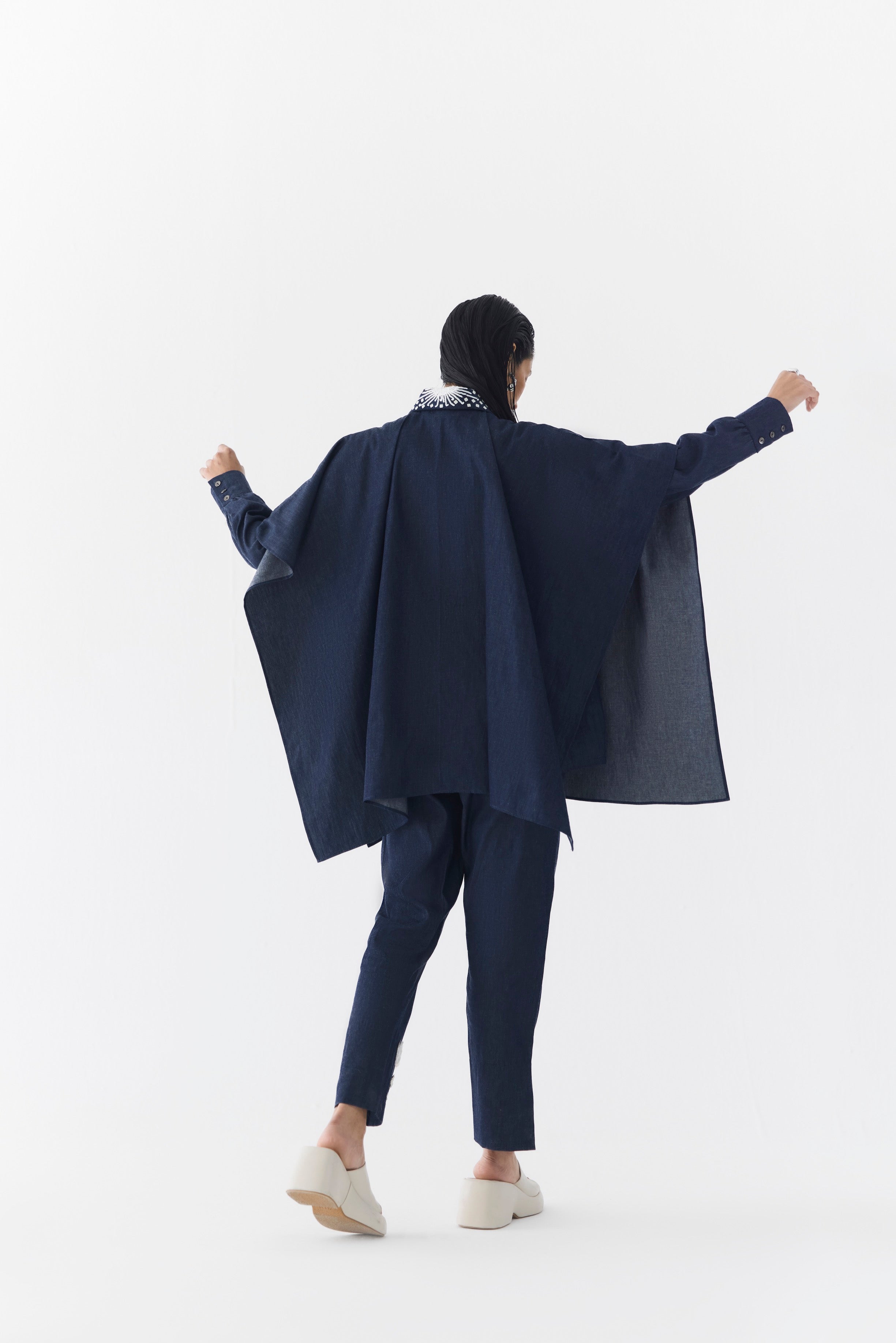 CALLA DENIM SHIRT & TROUSERS