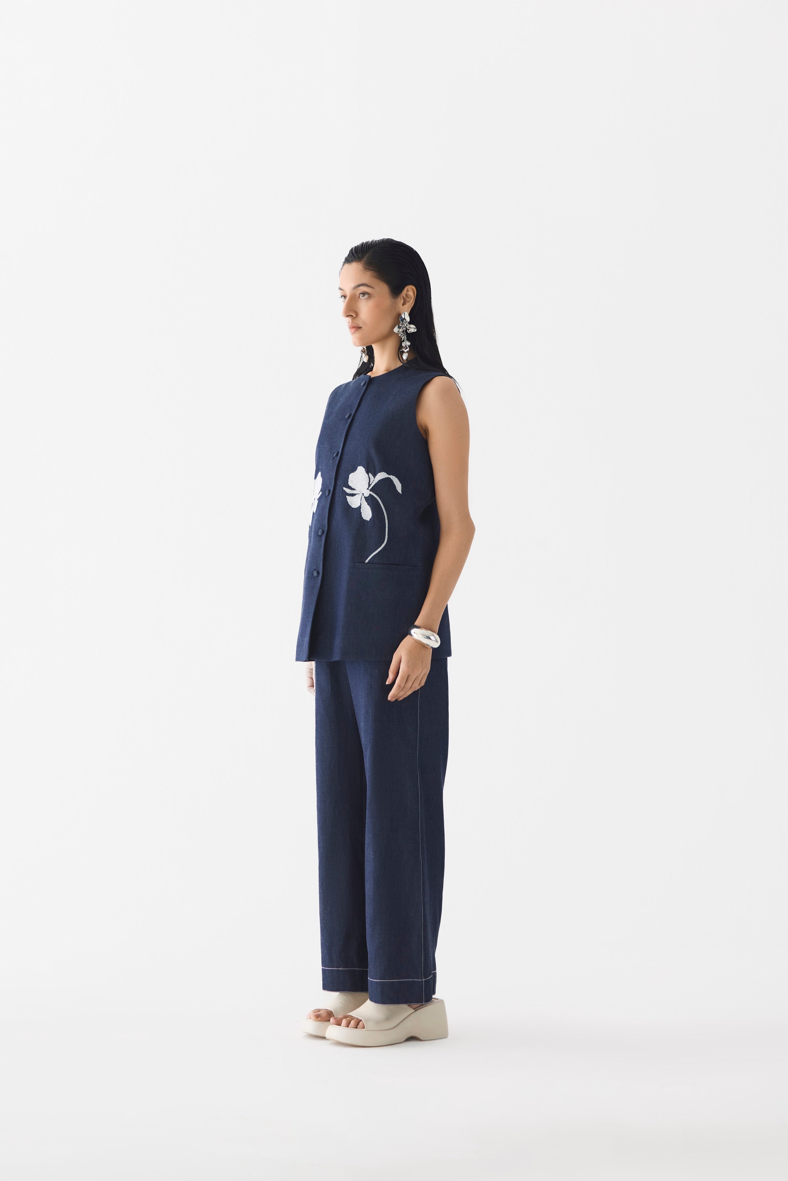 TIGER LILY DENIM BLAZER & TROUSERS