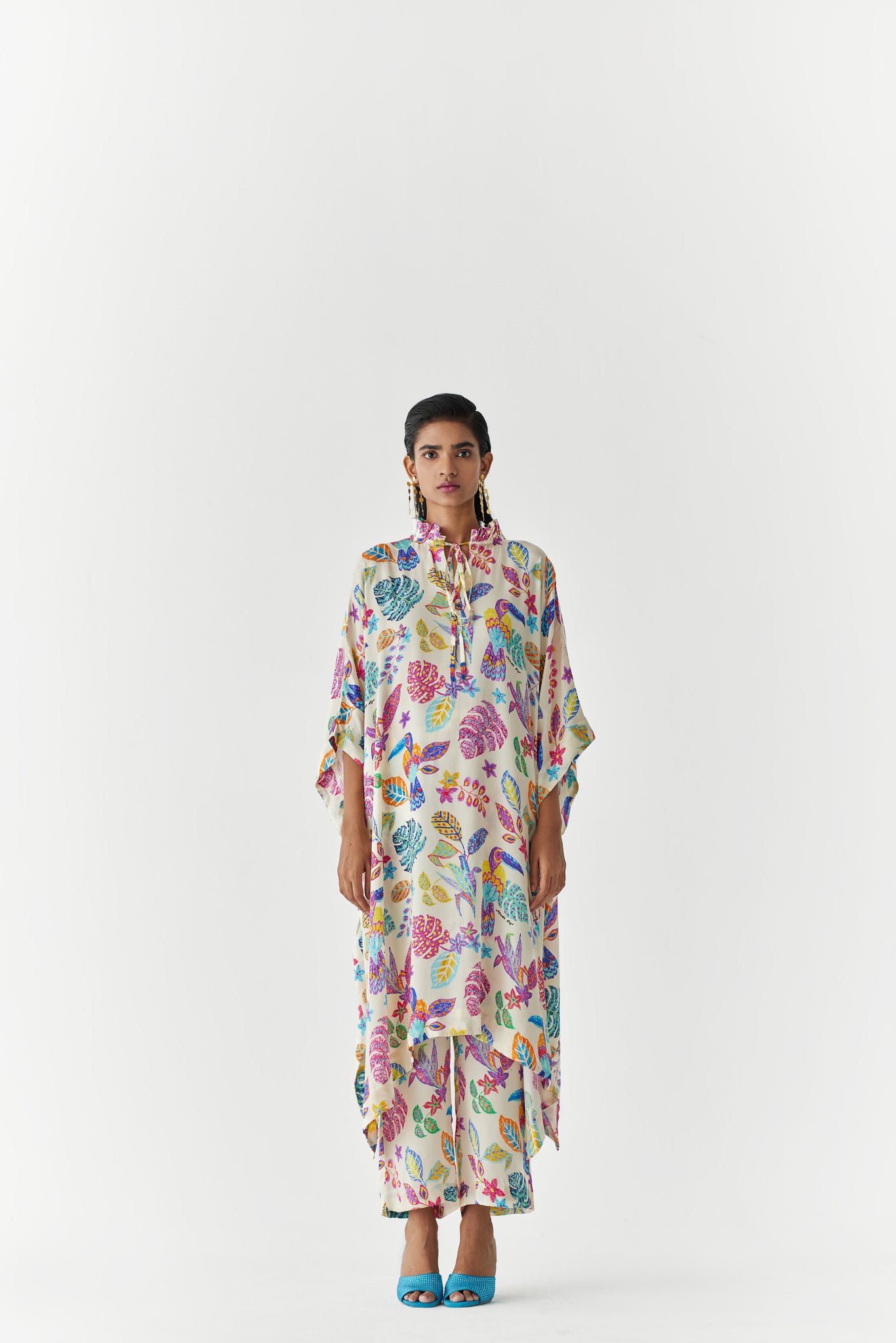 AMAZON KIMONO KURTA & PANTS CO-ORD