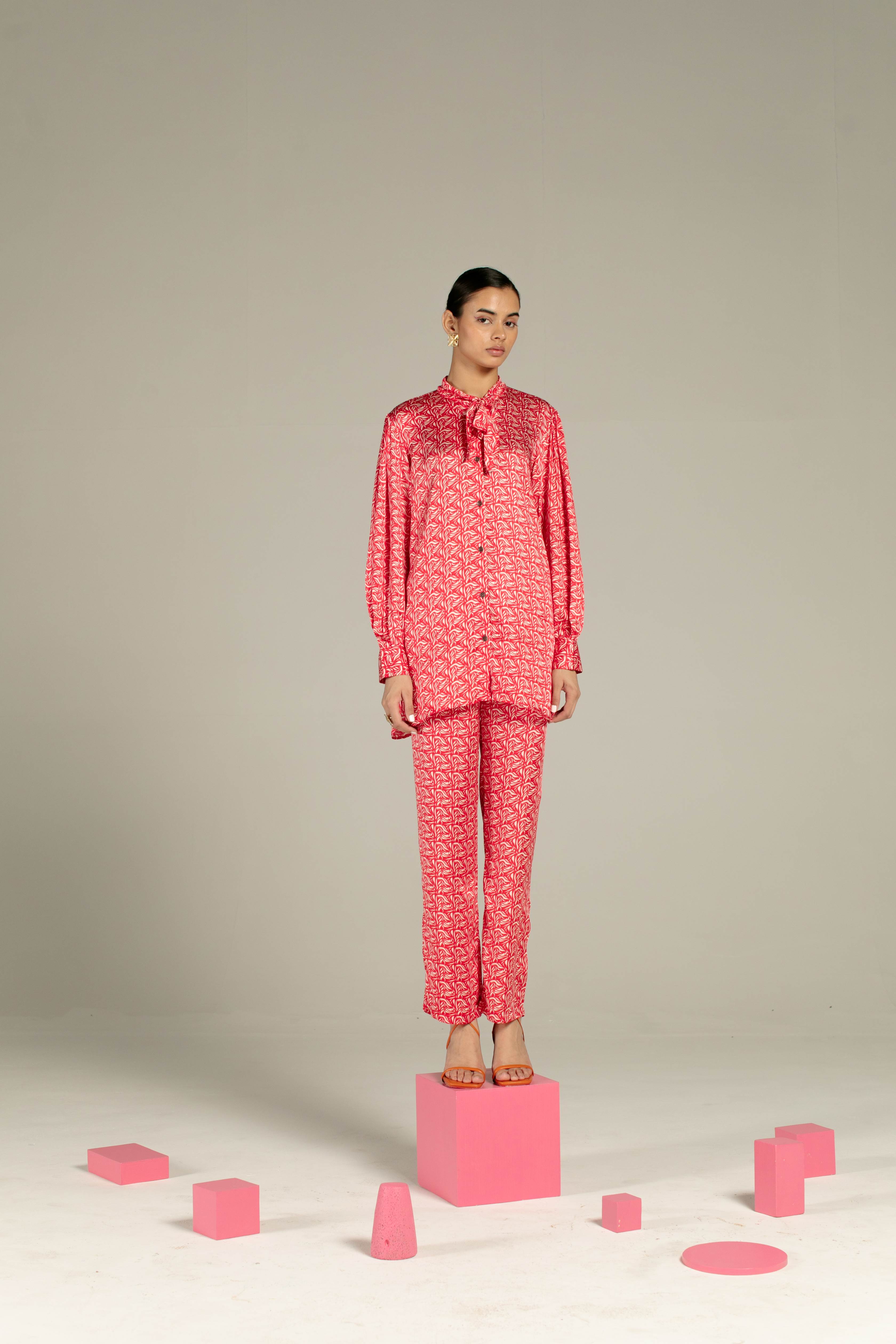 Hamilton Knot Shirt With Trousers Co-Ord