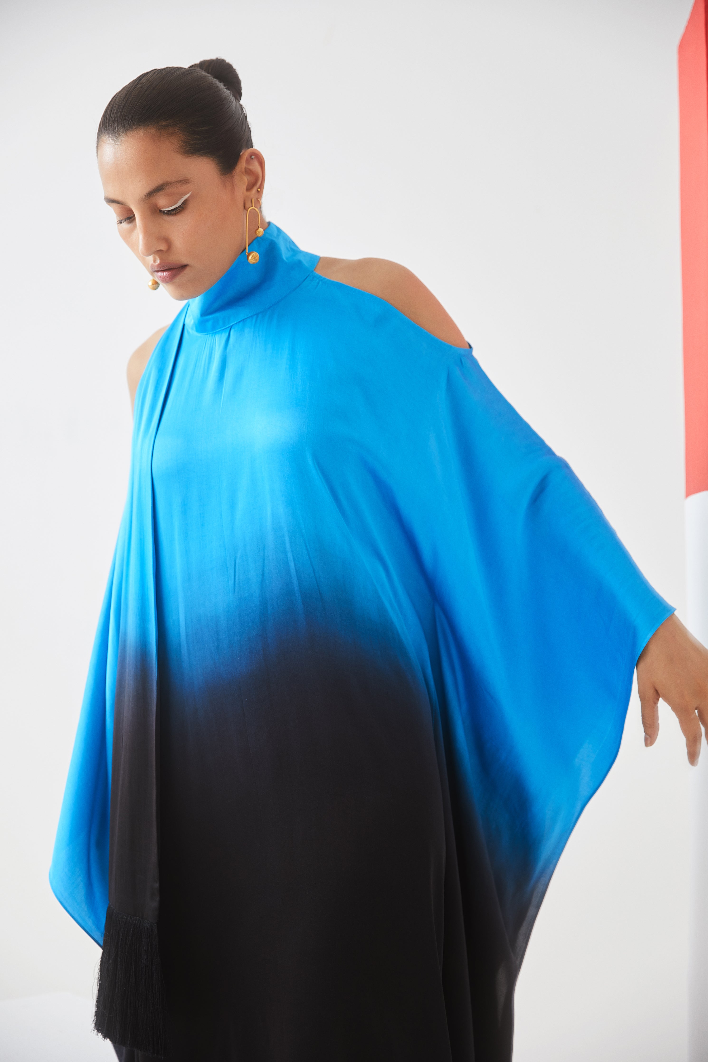 Leheriya Half & Half Dress