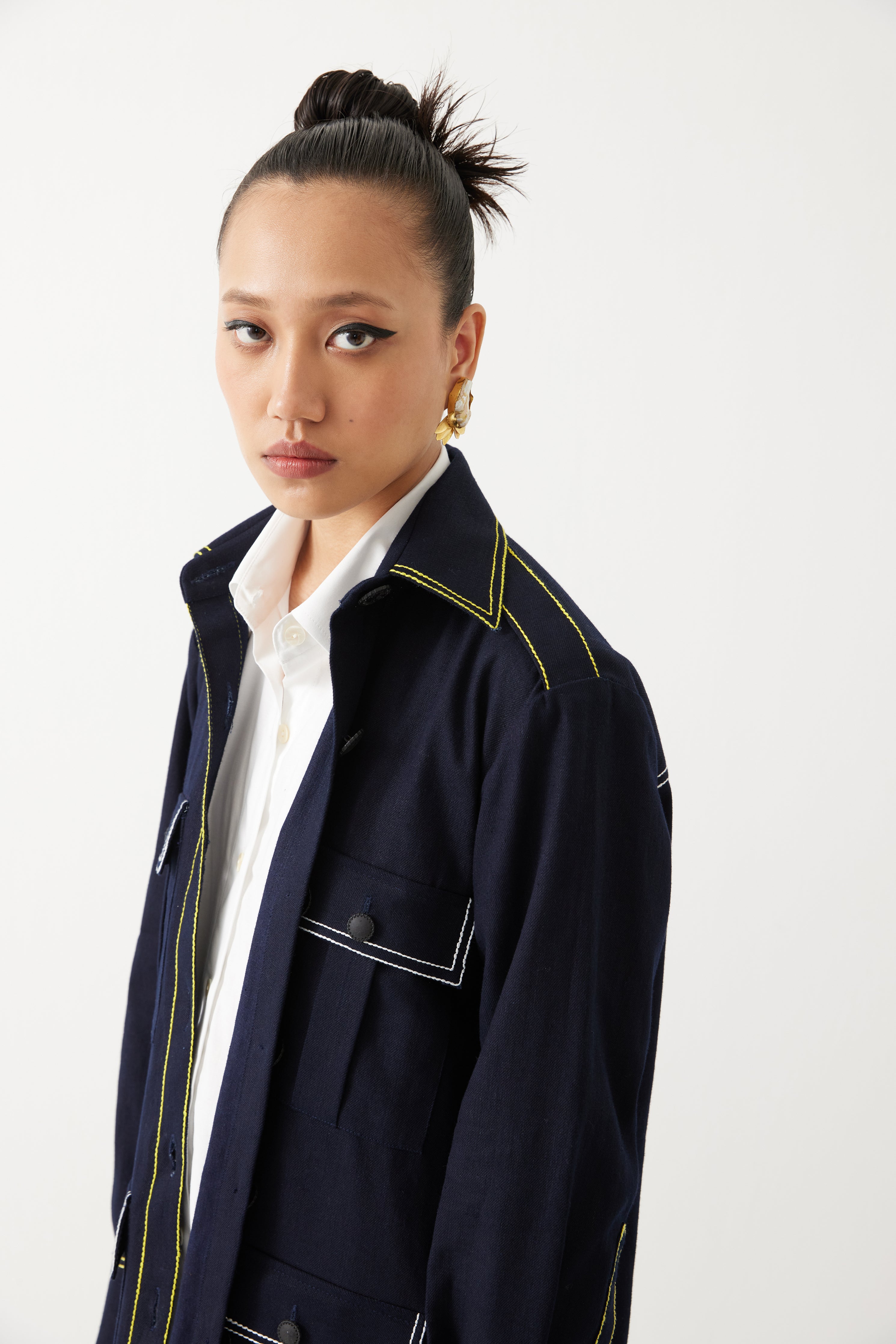 Blue Rover Denim Blazer and Trousers Co-ord