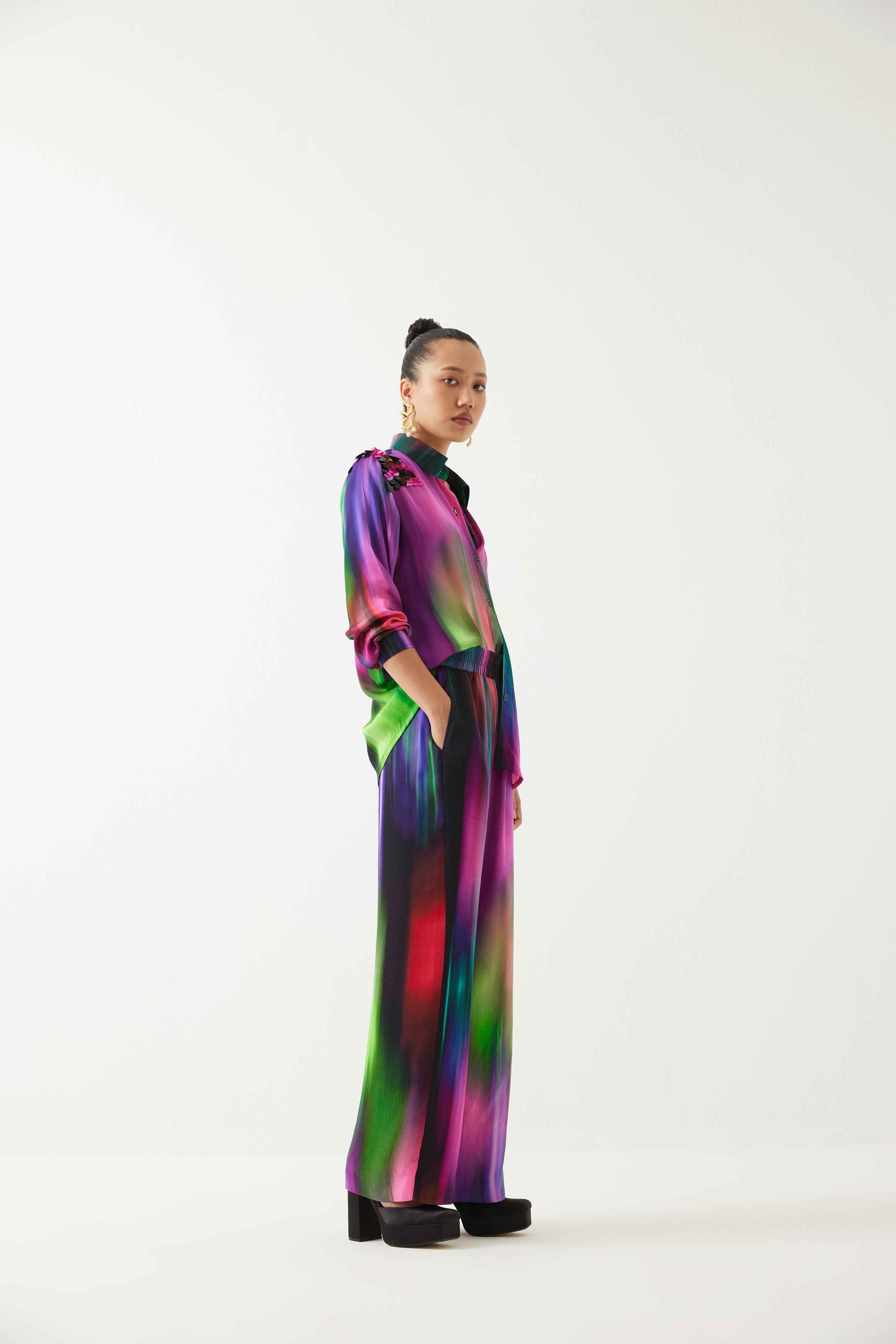 Milky Way Shirt & Trousers Co-ord