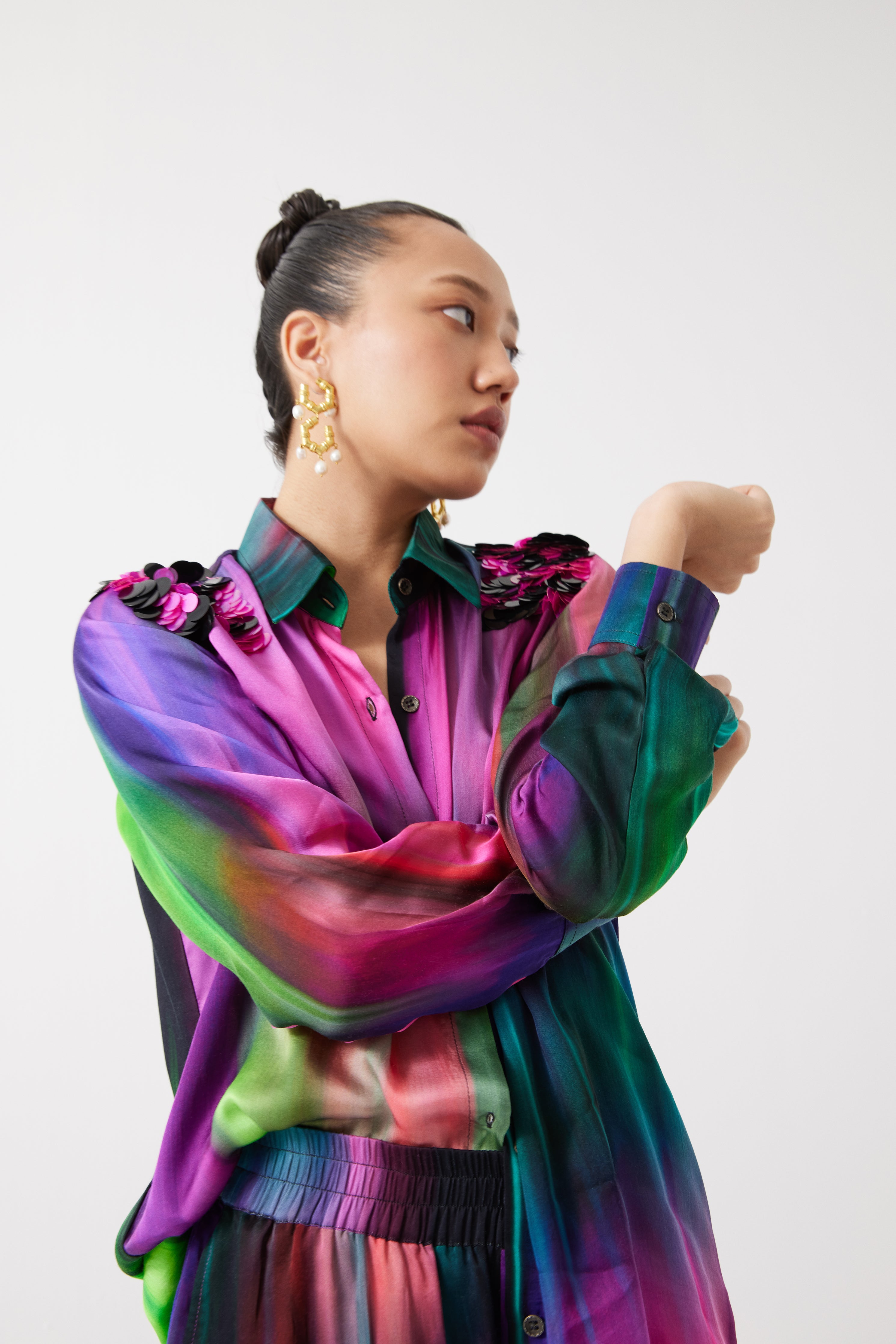 Milky Way Shirt & Trousers Co-ord