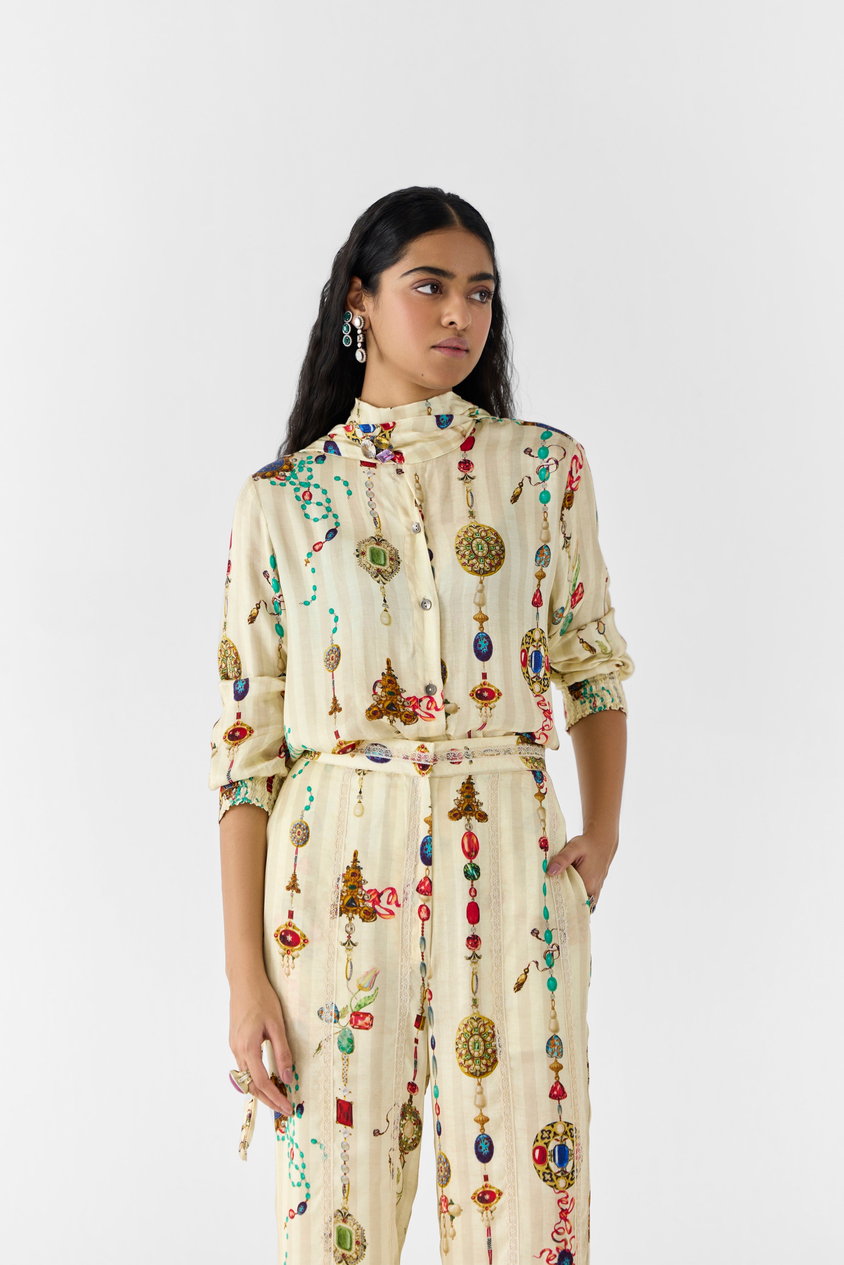 TIJORI KNOT SHIRT & PANTS