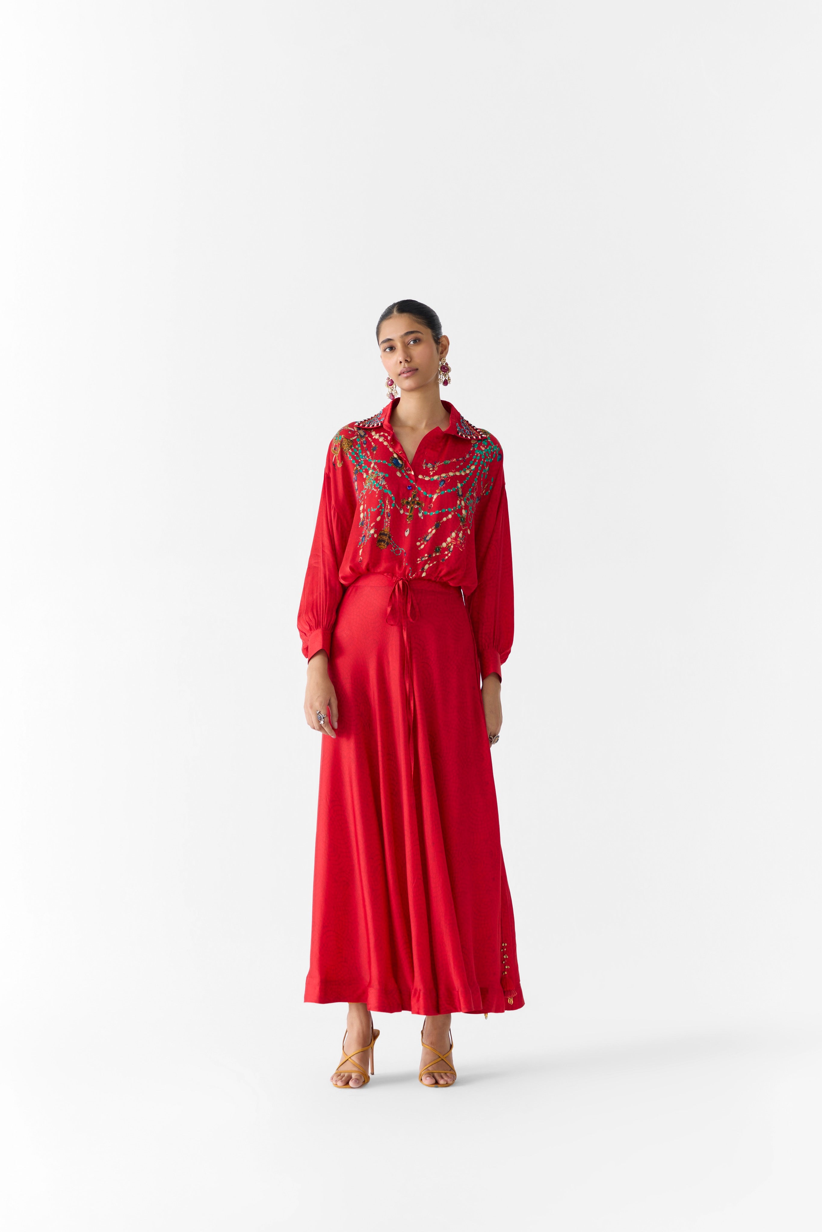 MAHARANI CROP TOP & SKIRT