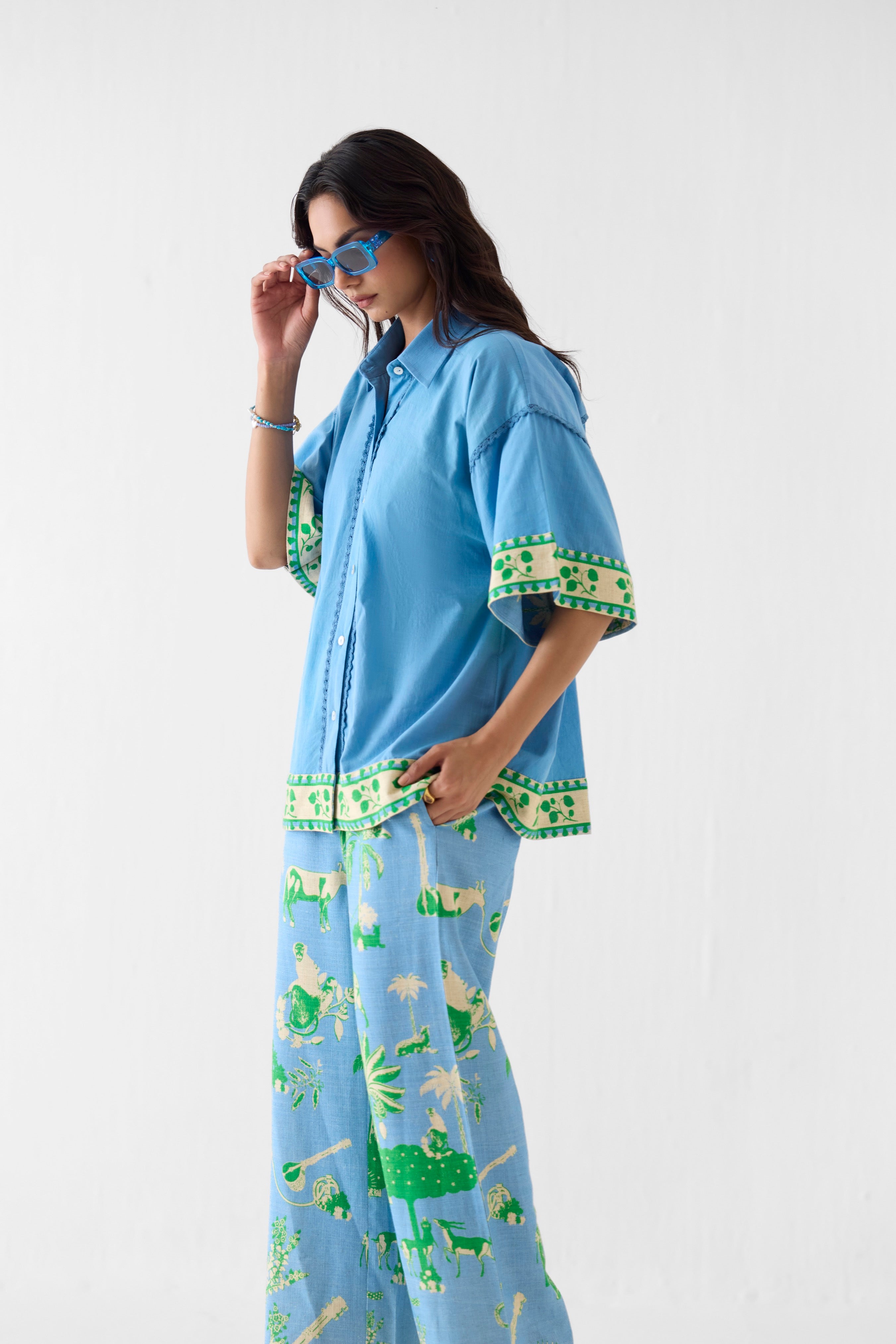 NILA BOXY SHIRT & TROUSERS