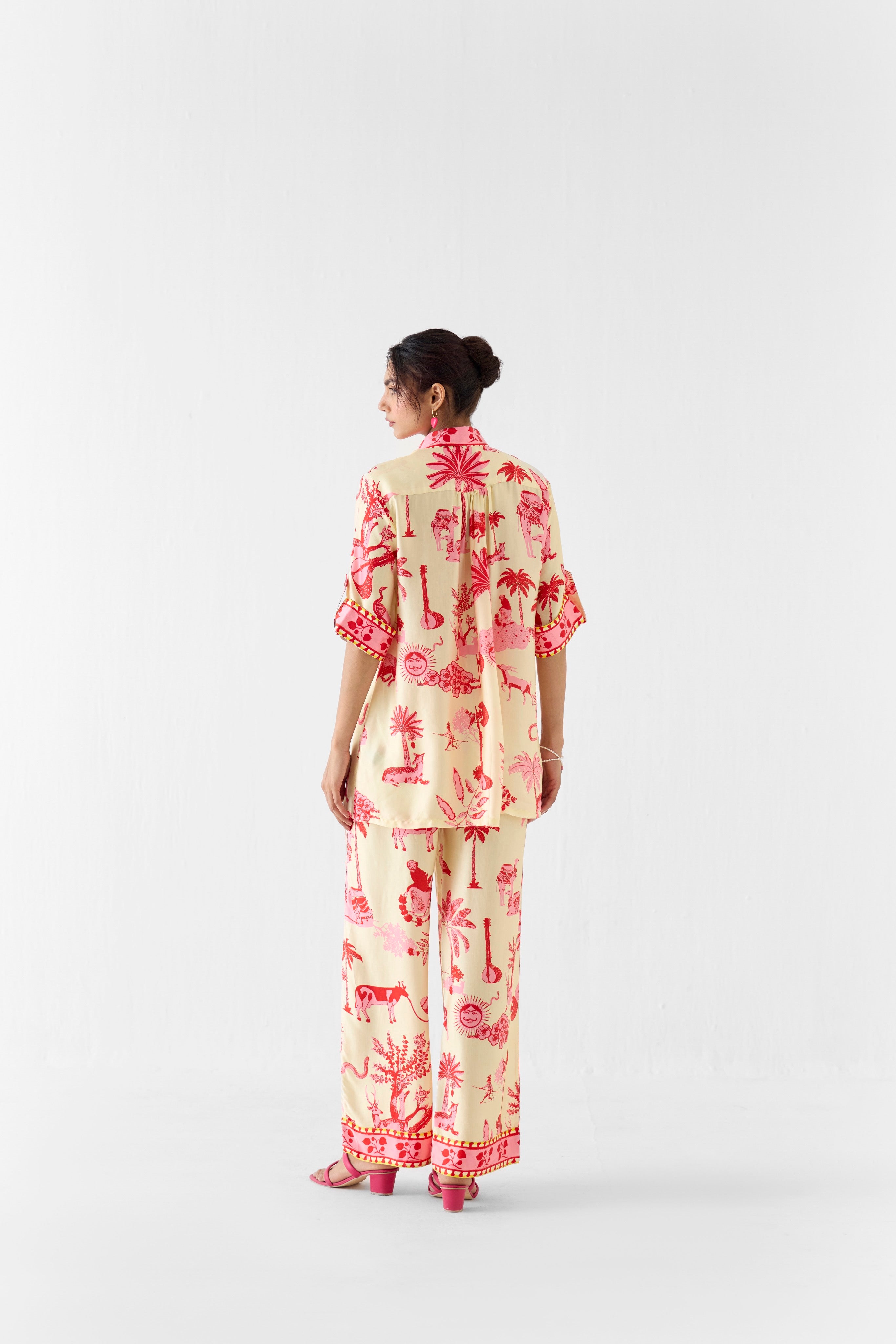 SAWAI SHIRT & TROUSERS CO-ORD