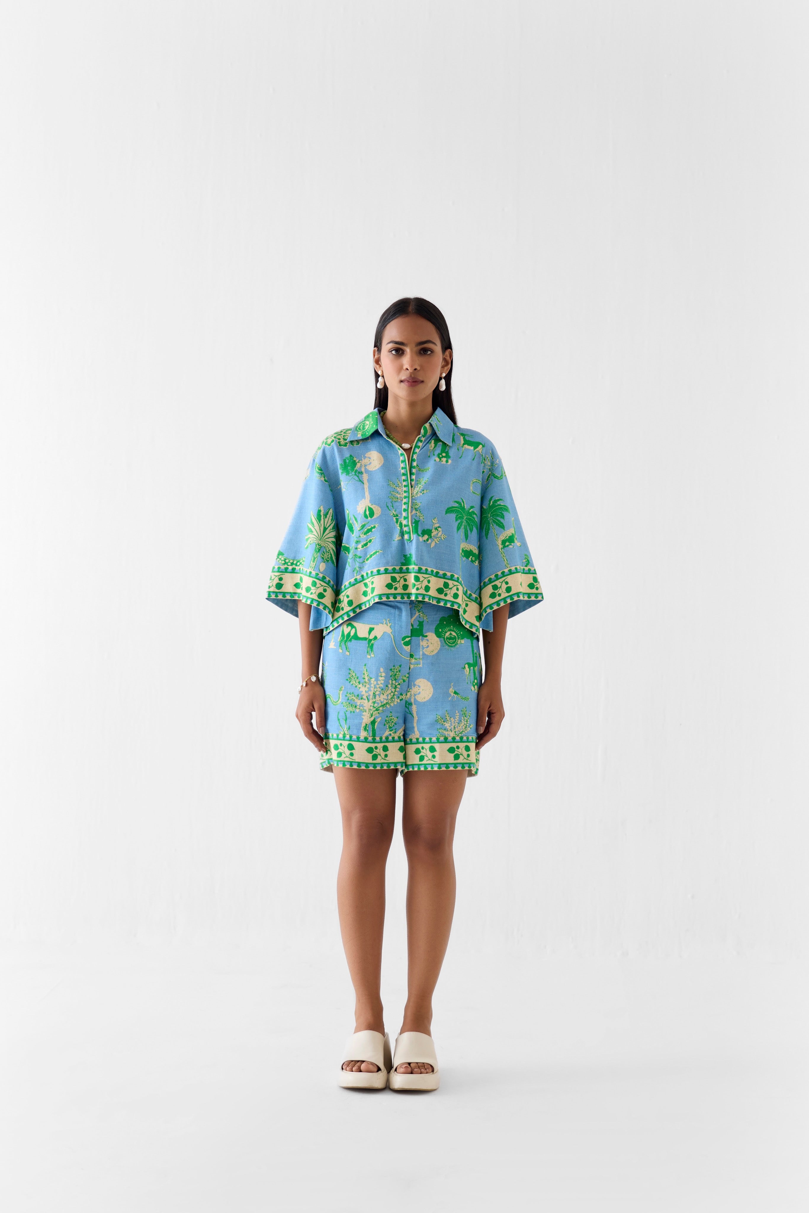 NILA CROP TOP & SHORTS