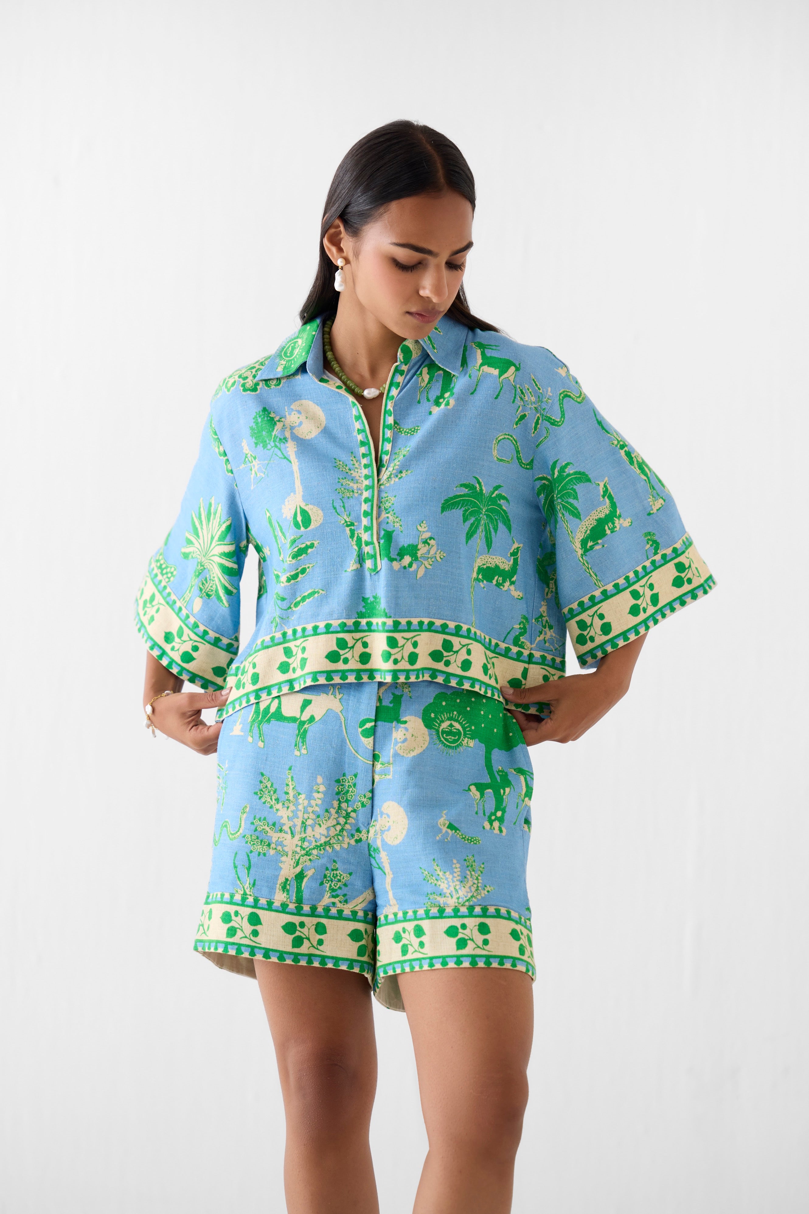 NILA CROP TOP & SHORTS