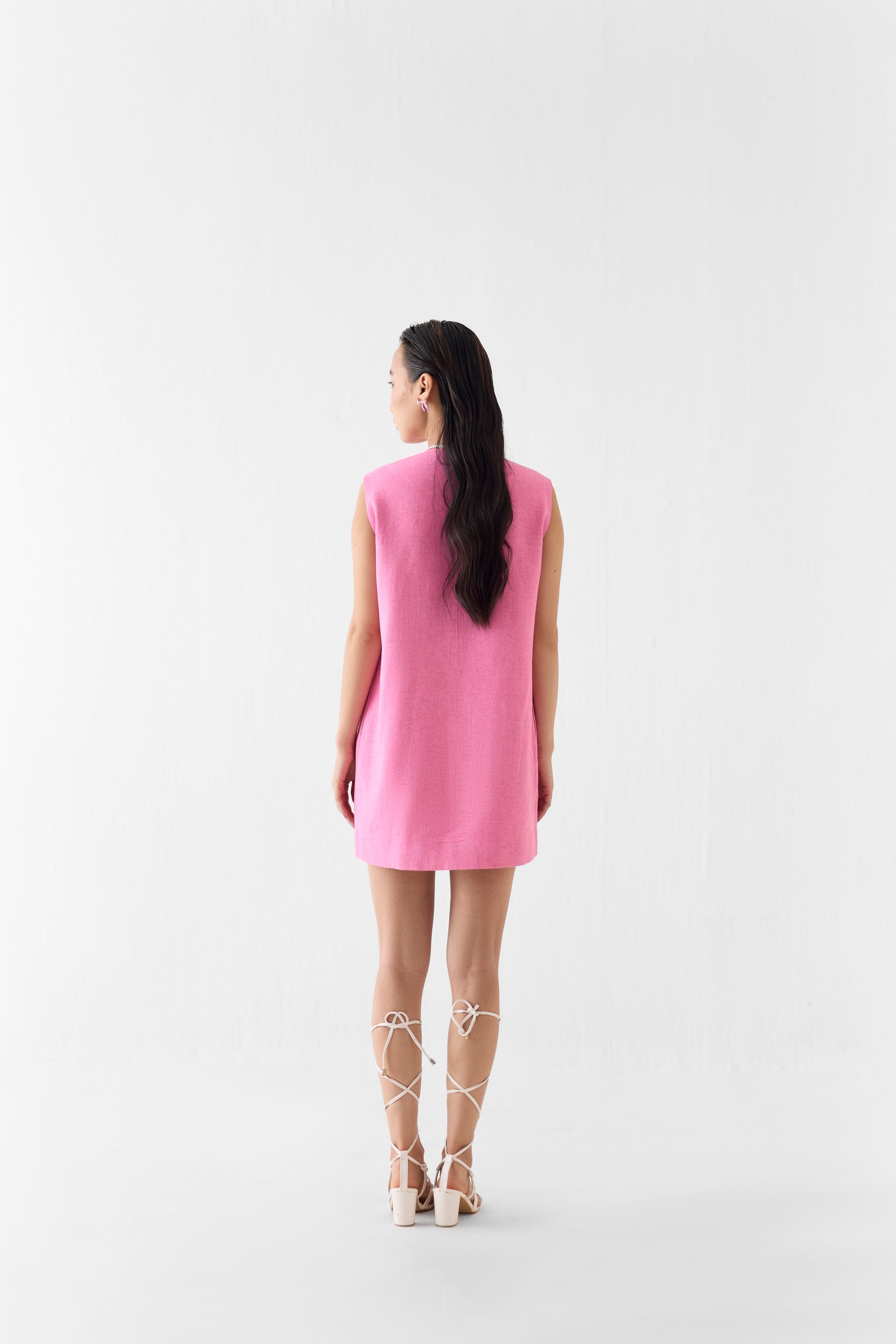 PINK CITY SHORT DRESS