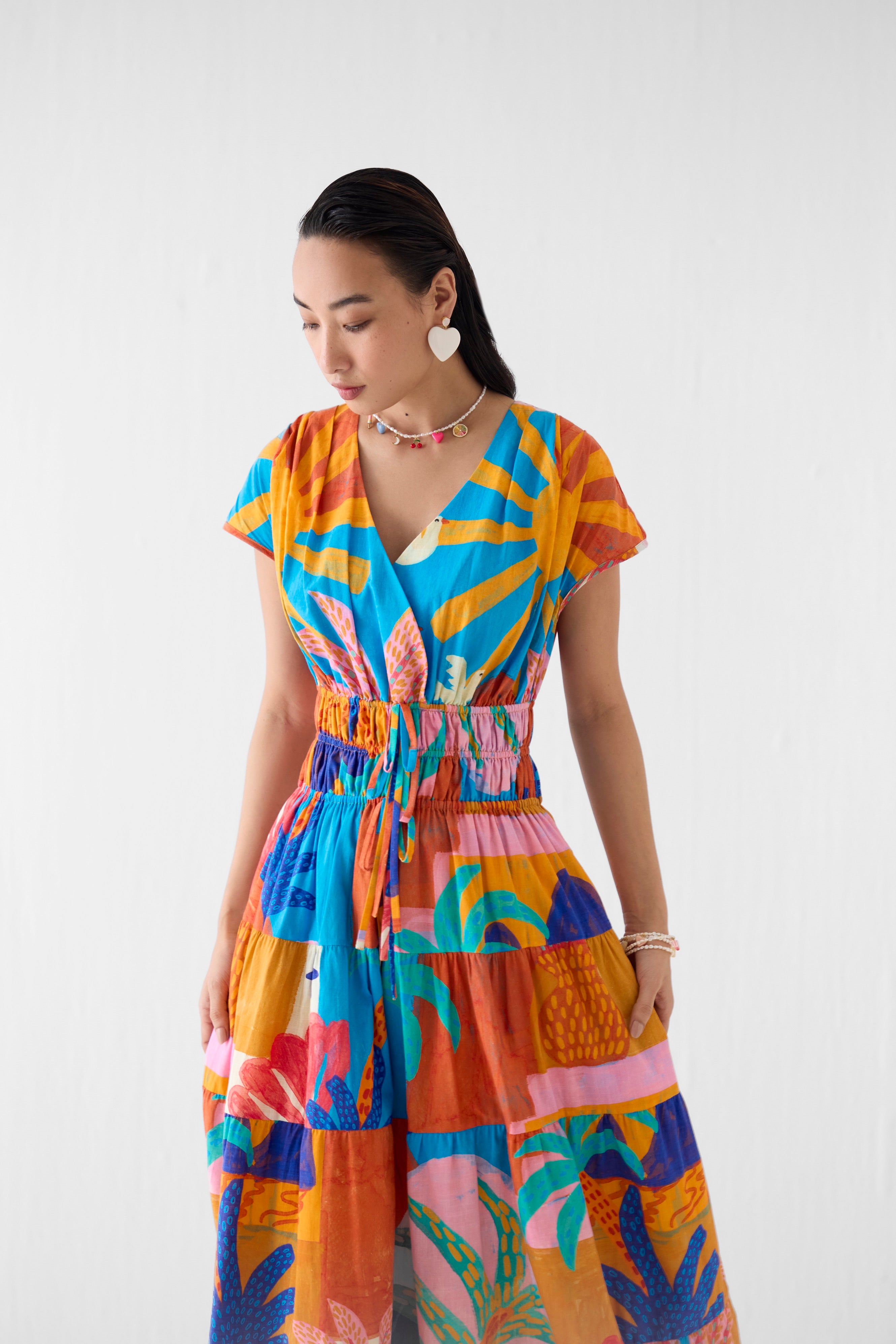 KOTA CINCHED WAIST DRESS