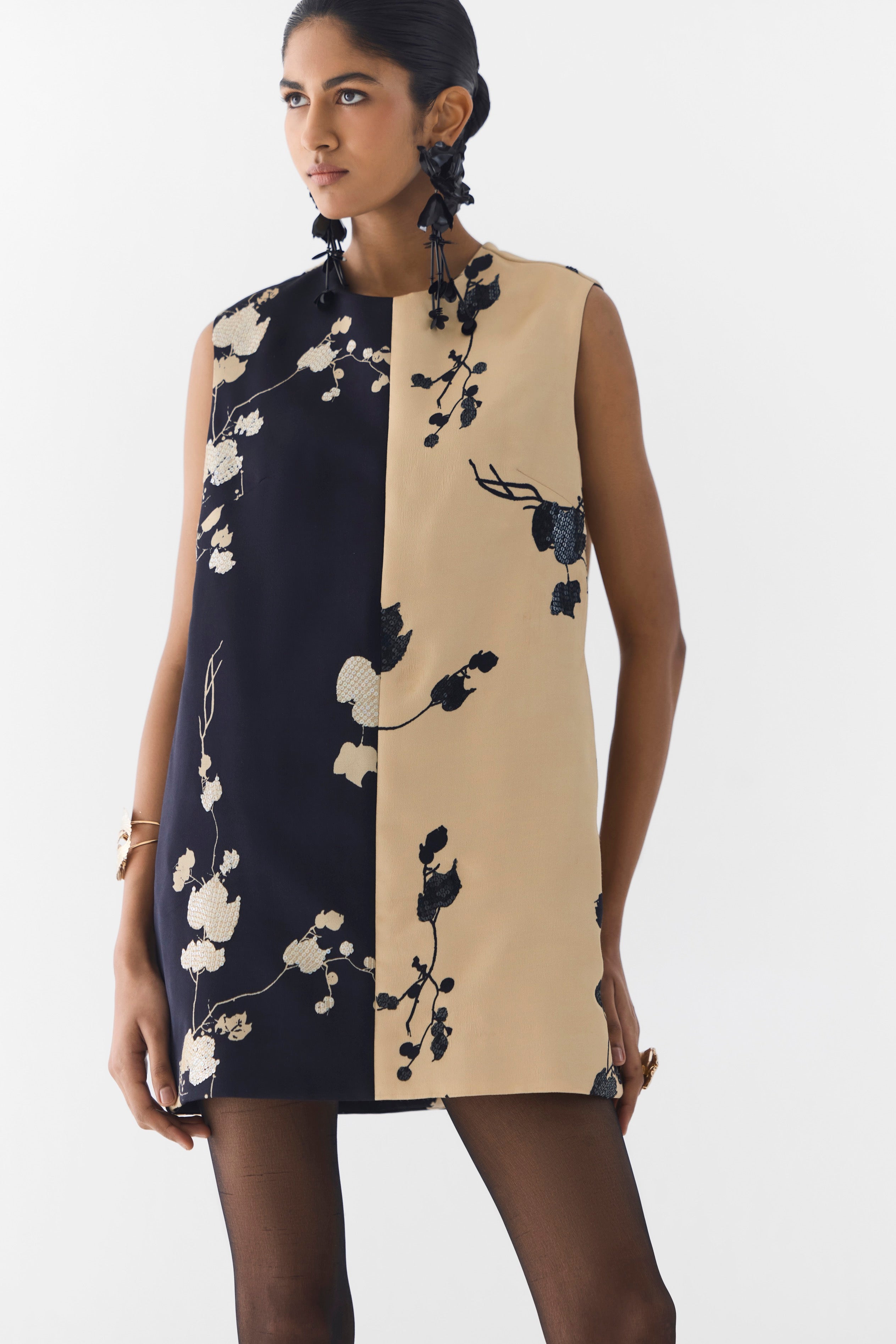 SAKURA HALF AND HALF DRESS