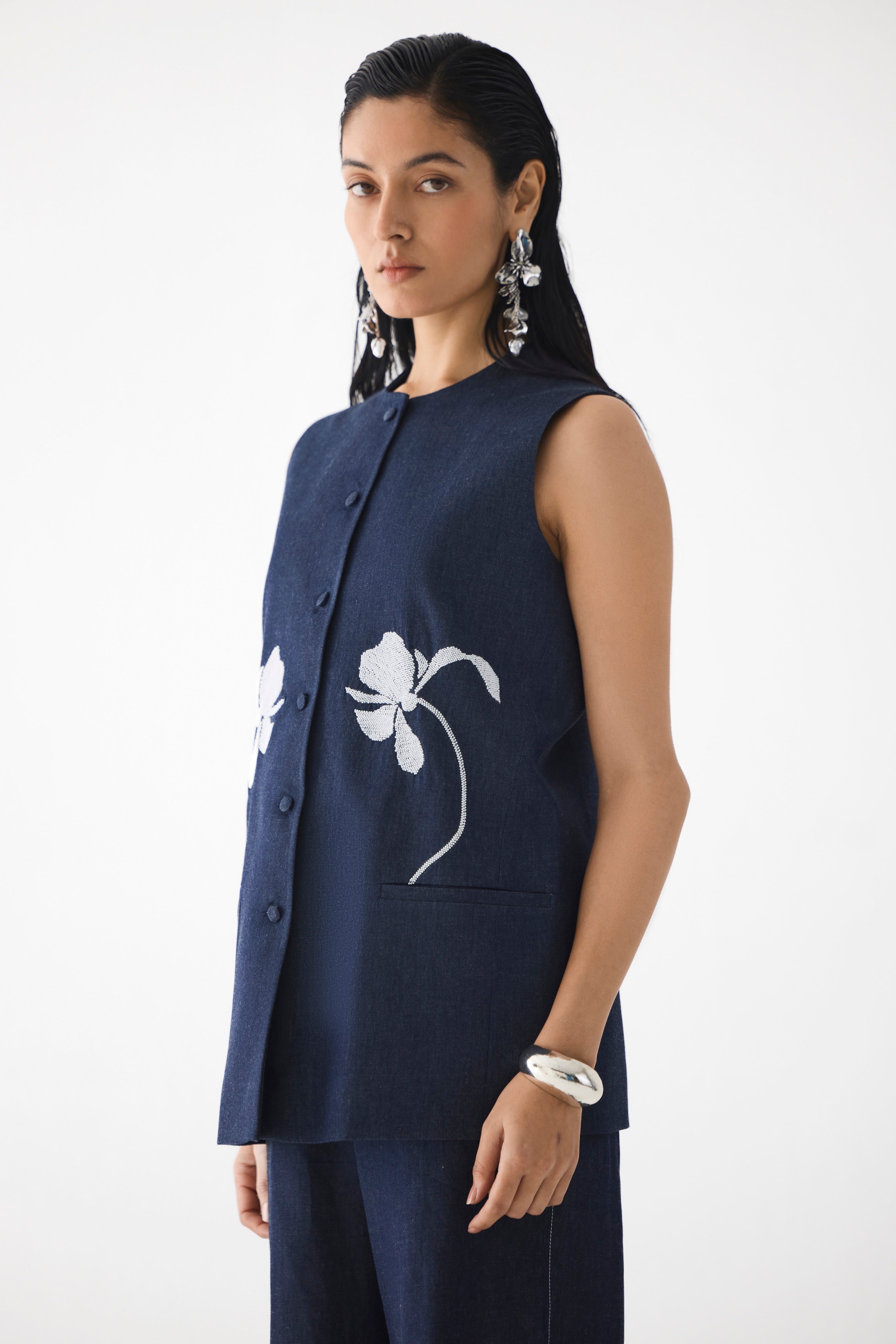 TIGER LILY DENIM BLAZER & TROUSERS